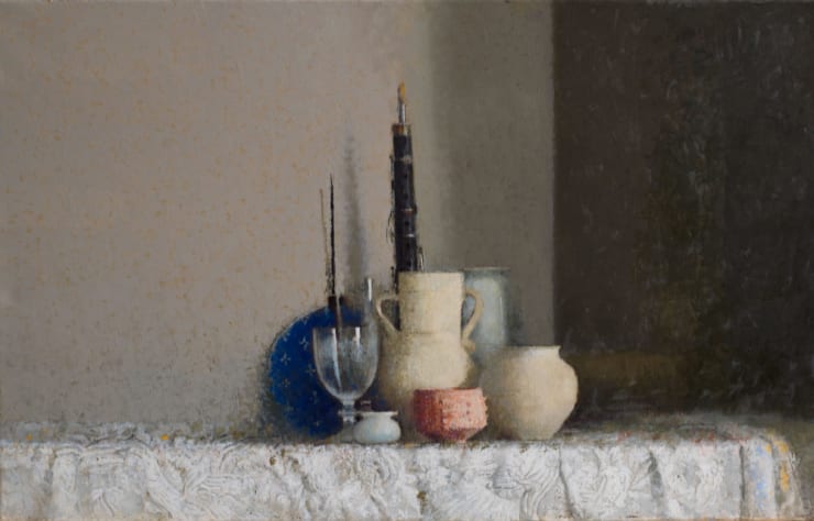 Pedro Escalona, Instrumento O/Tela, 2019