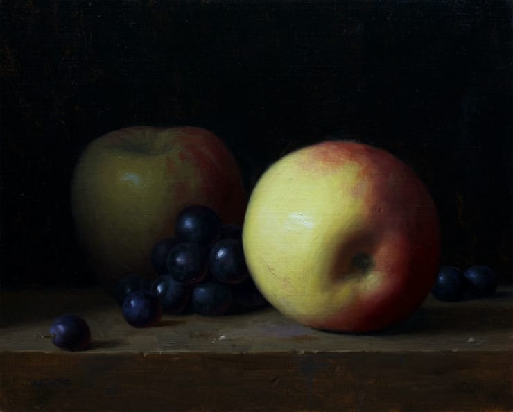 Justin Wood, Apples & Grapes, 2019