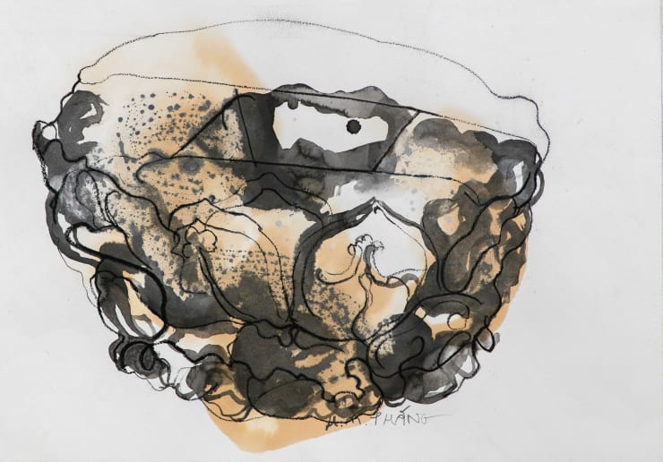 Ha Manh Thang, Lotus pedestal study #2, 2019