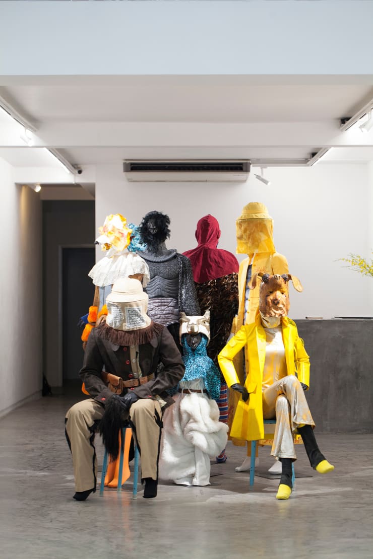 François Andes , Costumes and masks, 2020