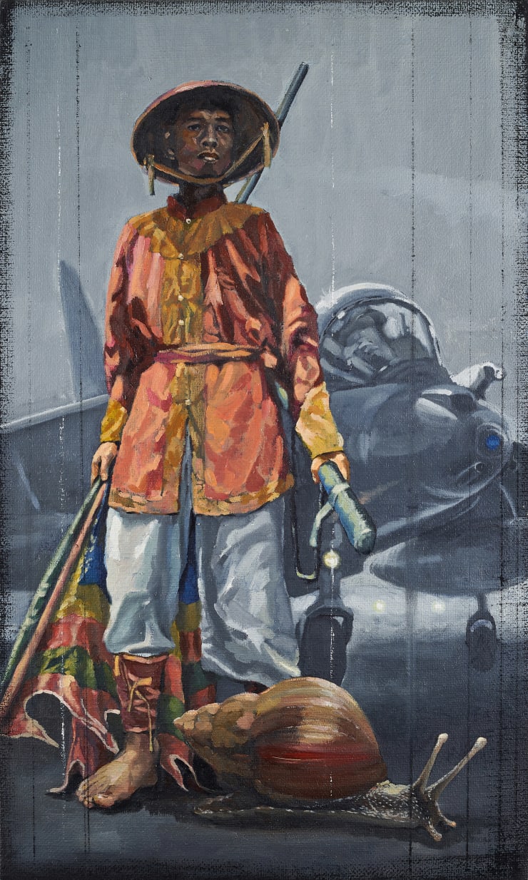 Nguyen Manh Hung, Soldier With Snail, 2018