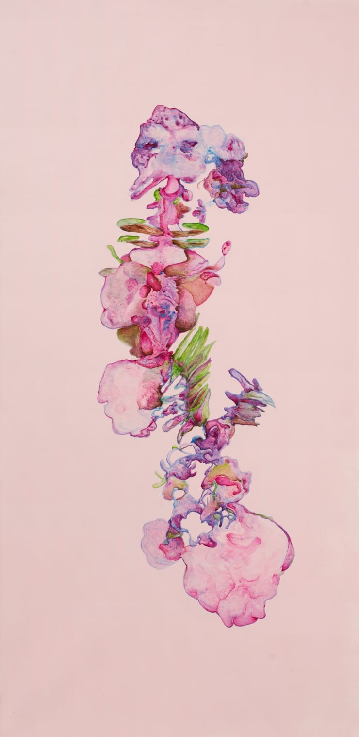 Nadège David, The Rose–Colored Blood of the Green Tree II, 2023