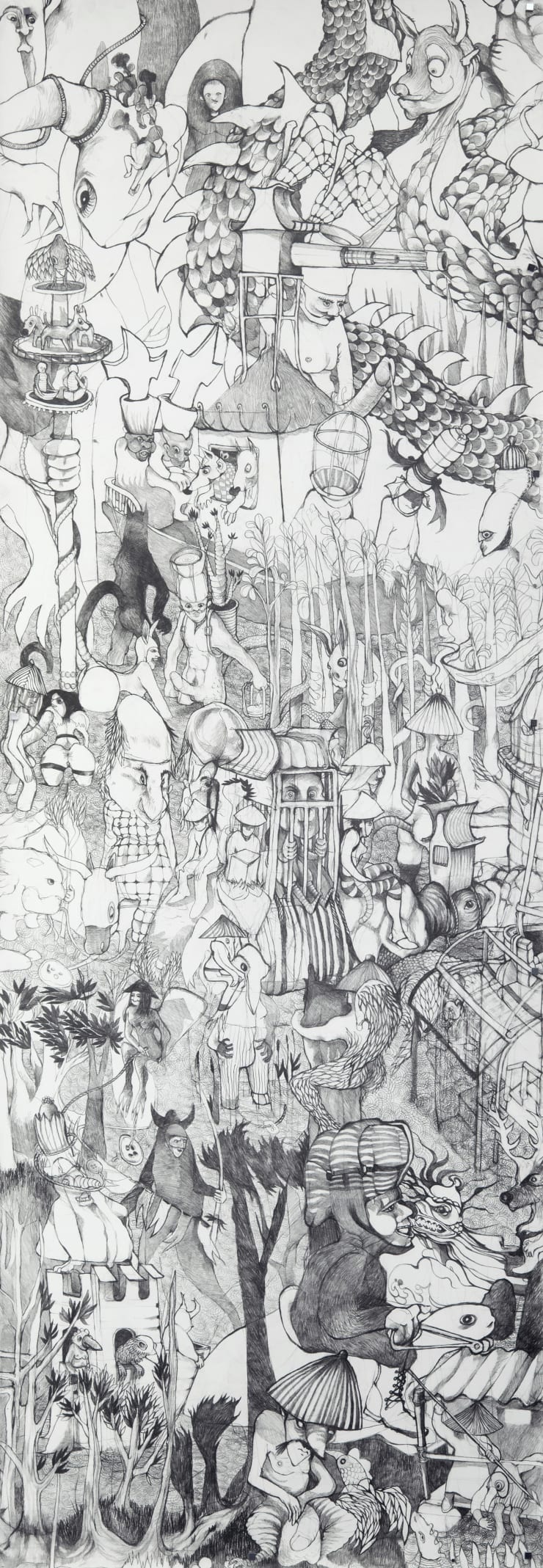 François Andes, Les Préparatifs (panel 12), 2019