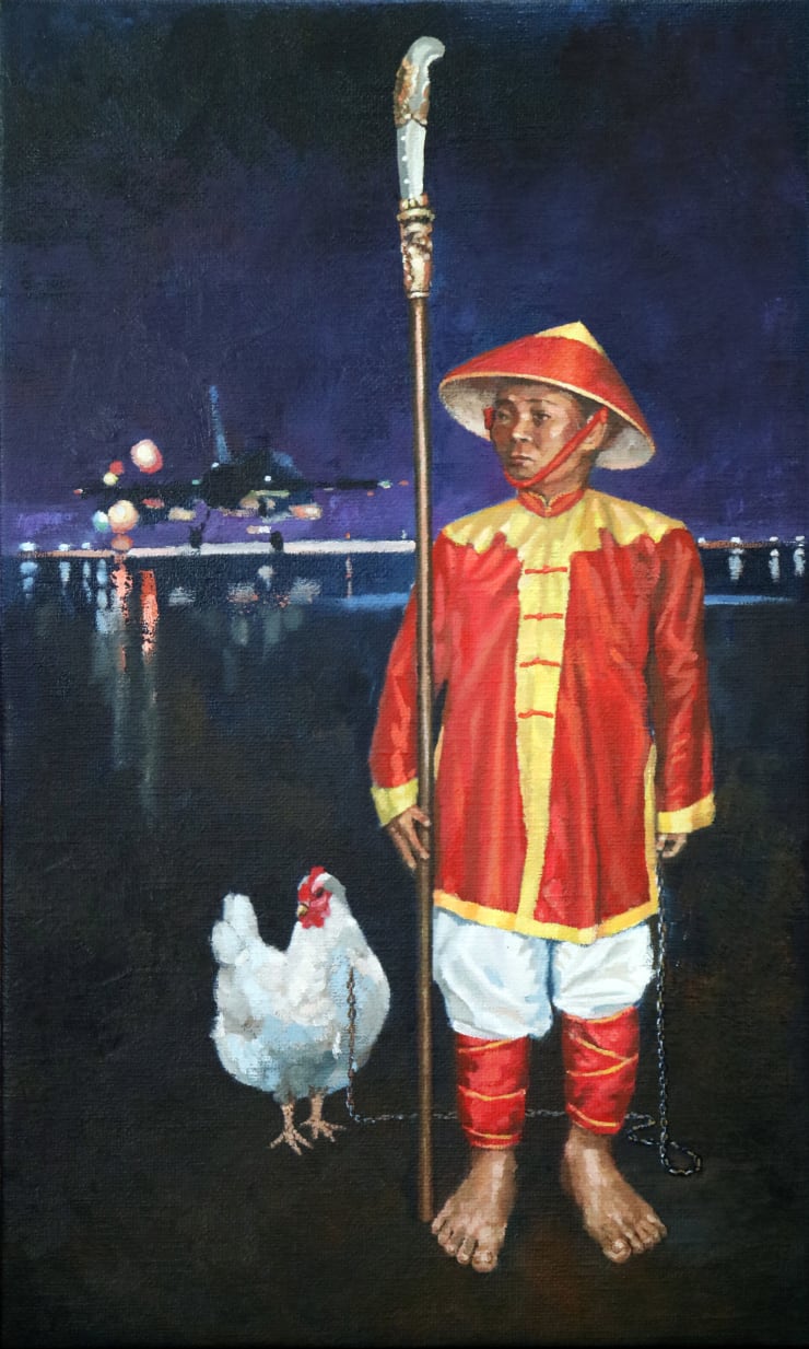 Nguyen Manh Hung, Guard at Night, 2016