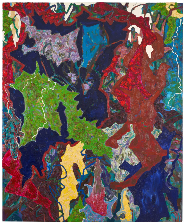 Hoang Duong Cam, The sound of the deer - Fantasy from Hokusai's Women returning home at sunset, 2018