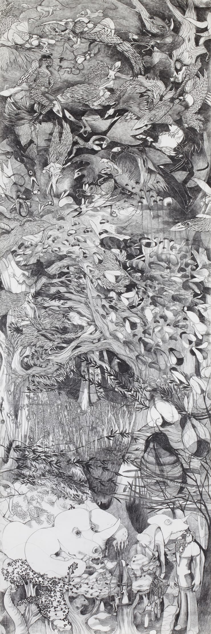 François Andes , Les Préparatifs (panel 11), 2019