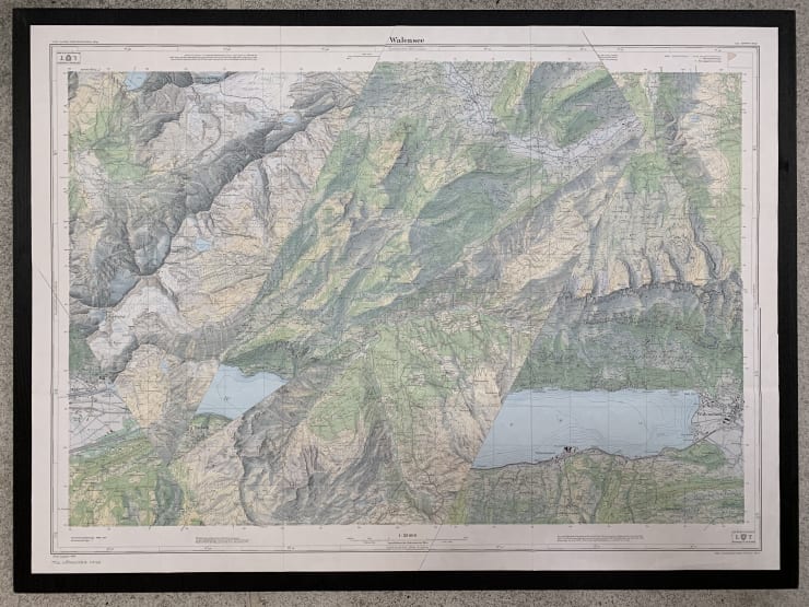 Till Könneker, you are here: "Walensee", 2019