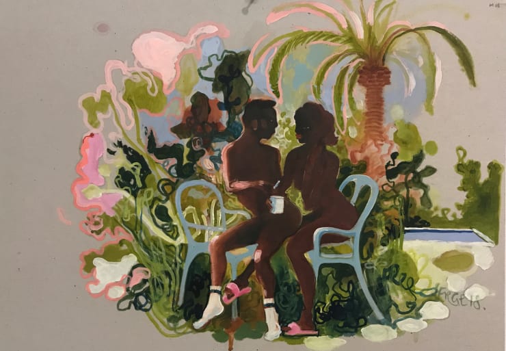 Serge Nyfeler, Au Jardin, 2018