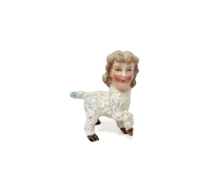 Debra Broz, Unusual Pet 3 (Human Sheep), 2025