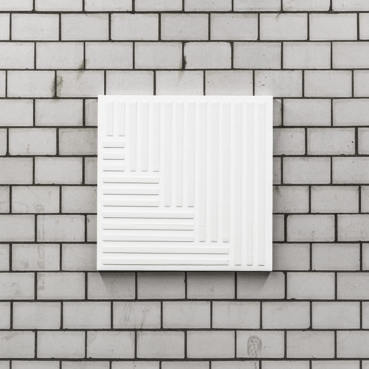 Peter Baracchi, ORNAMENTAL WHITEOUT 9, 2019