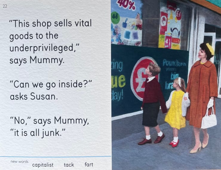 Miriam Elia, Capitalist tack fart