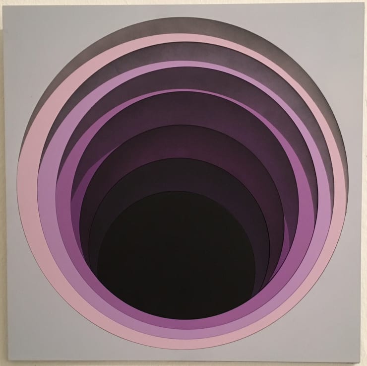 1010, no title (lavendel mitte unten), 2016