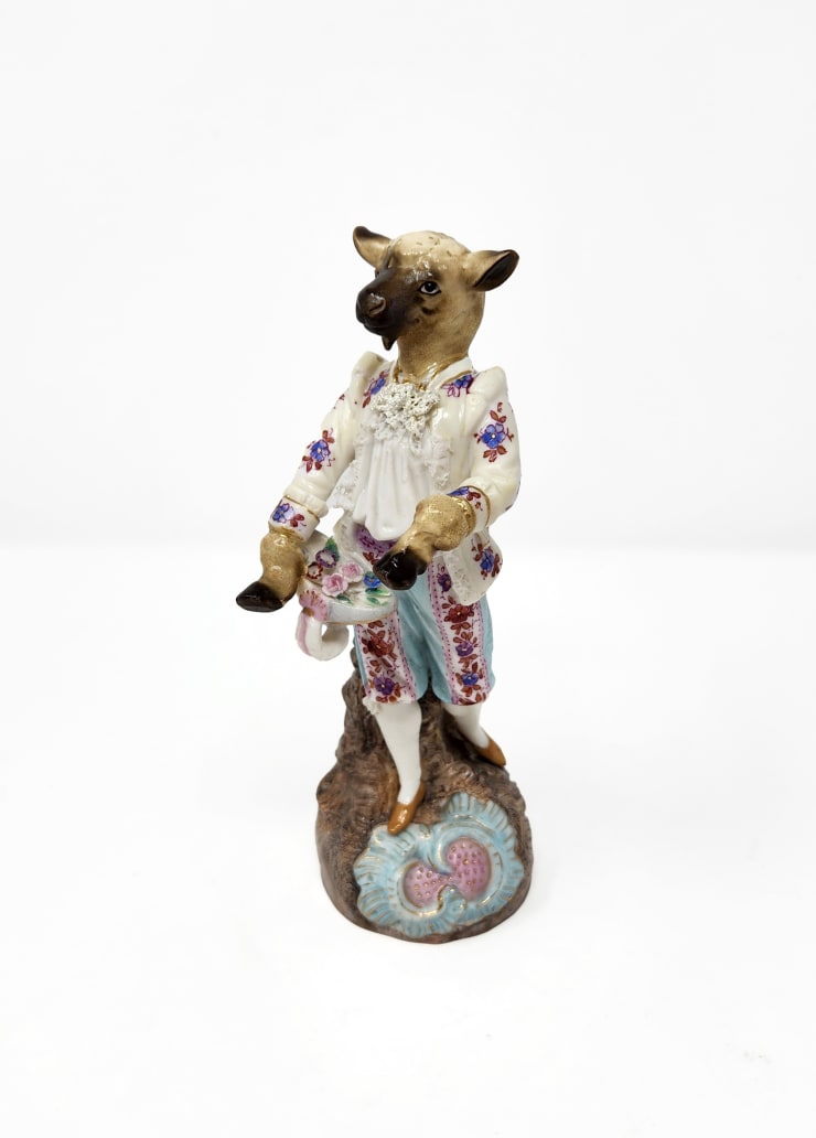 Debra Broz, Stylish Sheep (Man), 2025