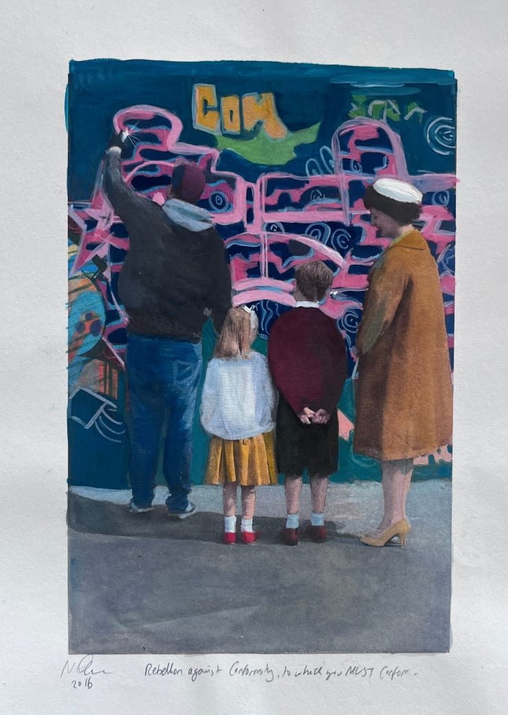 Miriam Elia, Rebellion against conformity, 2016