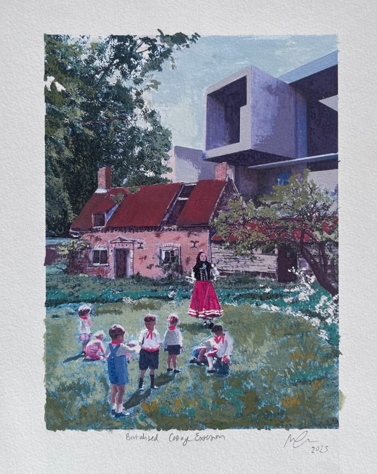 Miriam Elia, Brutalist Cottage extension, 2023