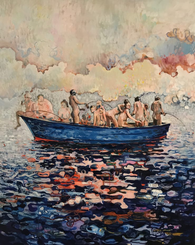 Serge Nyfeler, Drifting People, 2018