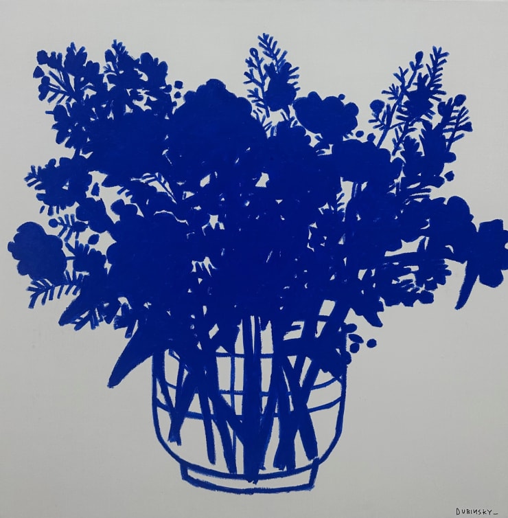 Aleksey Dubinsky, Blue Vase, 2024