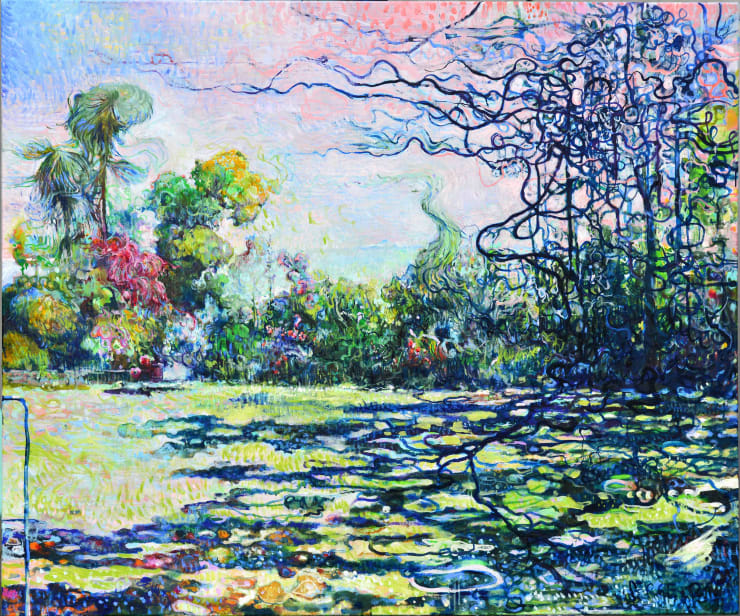 Serge Nyfeler, Jardin justiniac, 2021