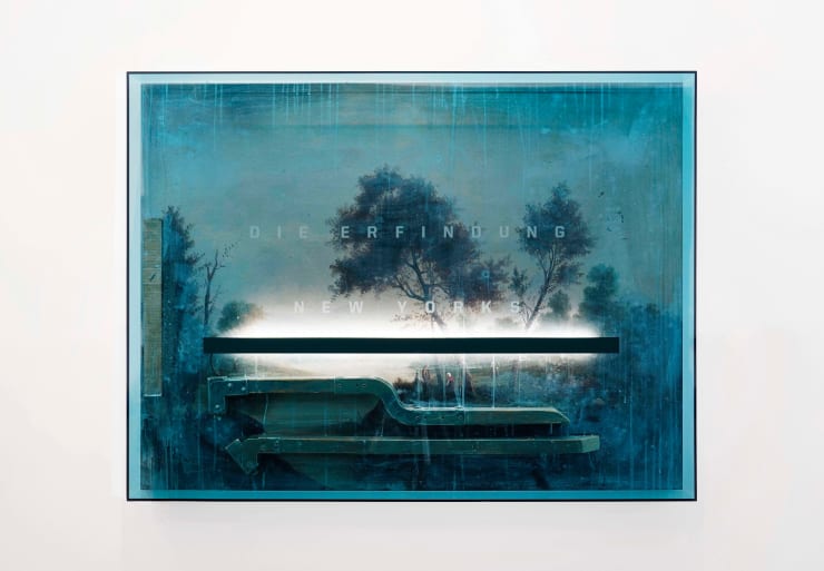 Peter Buechler, Die Erfindung New Yorks #2, 2024