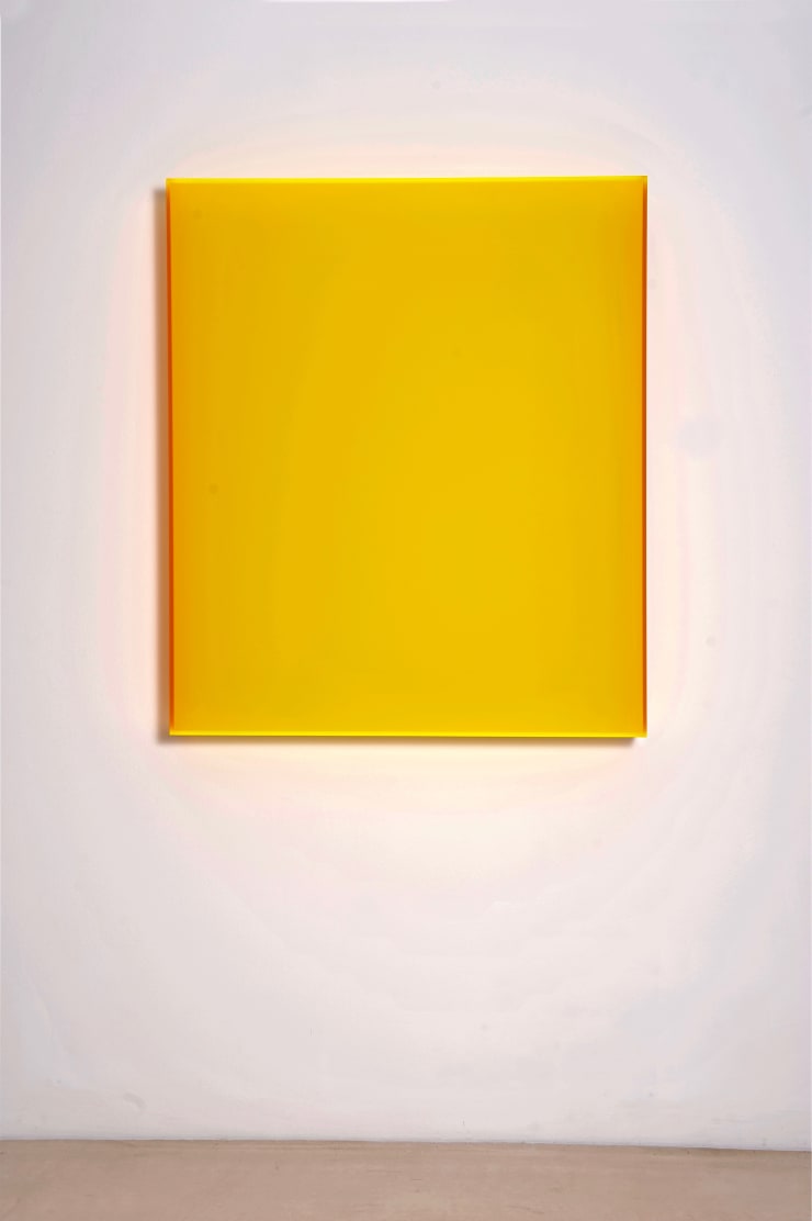 Regine Schumann, color satin berlin deep orange, 2017