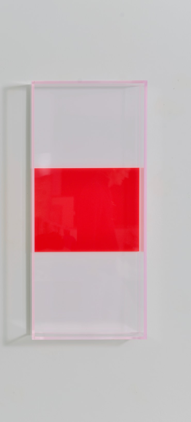 Regine Schumann, colormirror rainbow triple miami white red, 2019