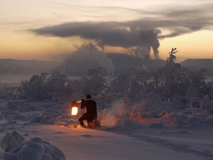 Jan Philip Scheibe, Untitled (Eisen Erz Mine in Kiruna / Finnland), 2012-2023