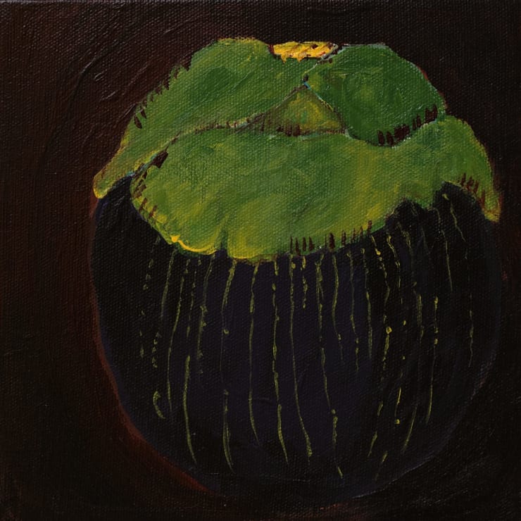 Nelun Harasgama, Palmyrah fruit dark, 2024