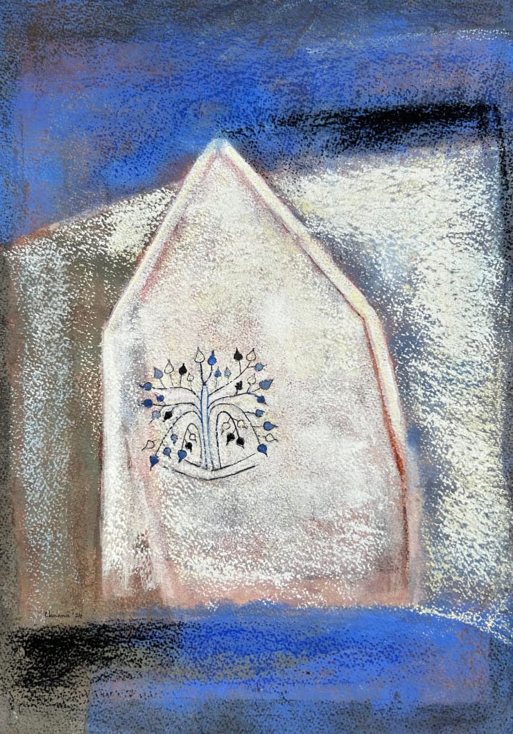 Channa Ekanayake, Blue Tree II, 2024