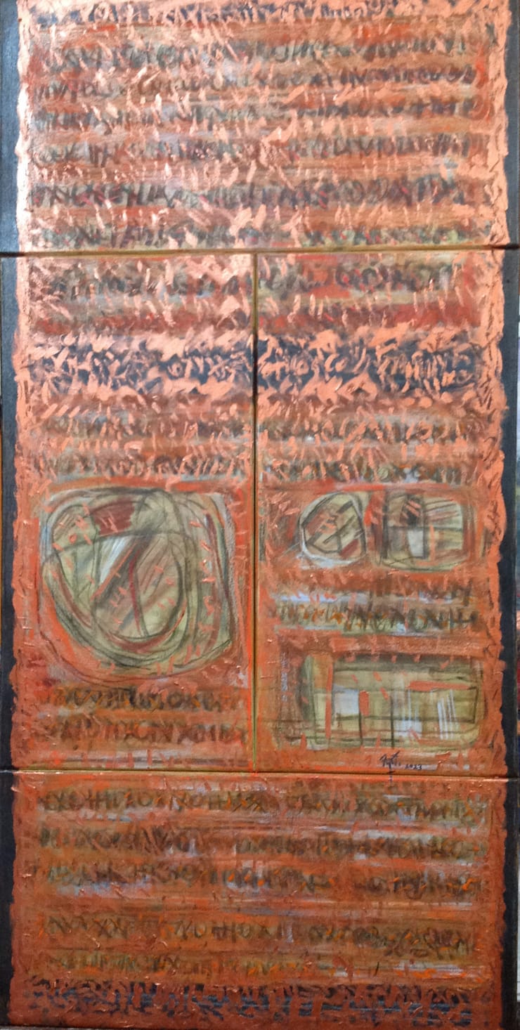 Prof. Sarath Chandrajeewa, Unwritten II, 2023