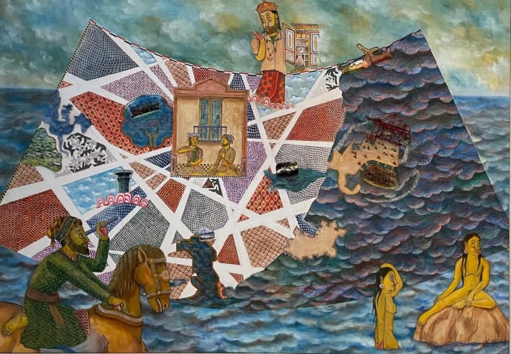 Prasad Hettiarachchi, From The West To Both Sides, 2024