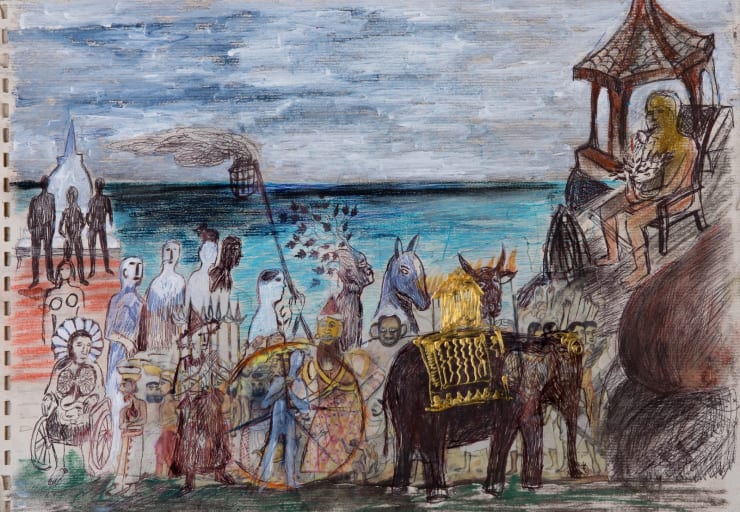 Chamila Gamage, Court and Procession, 2023