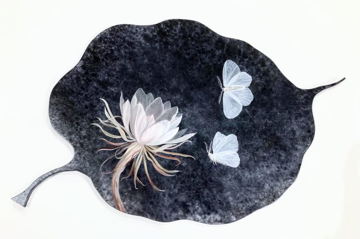 Elizabeth Porter, Flowering in darkness, 2024