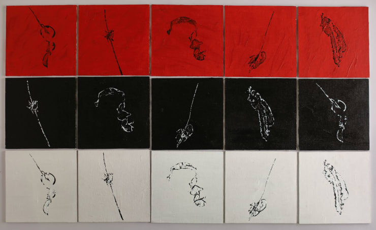 Nelun Harasgama, Samsara (set of 15), 2025