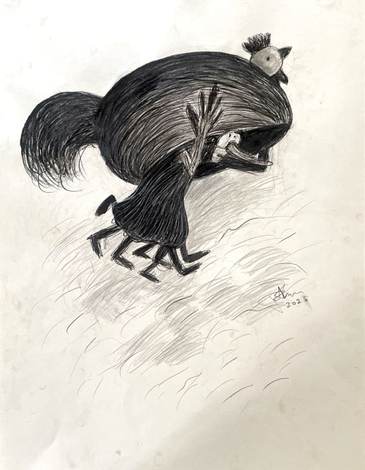 Pathum Sameera, Junglefowl dance I, 2025