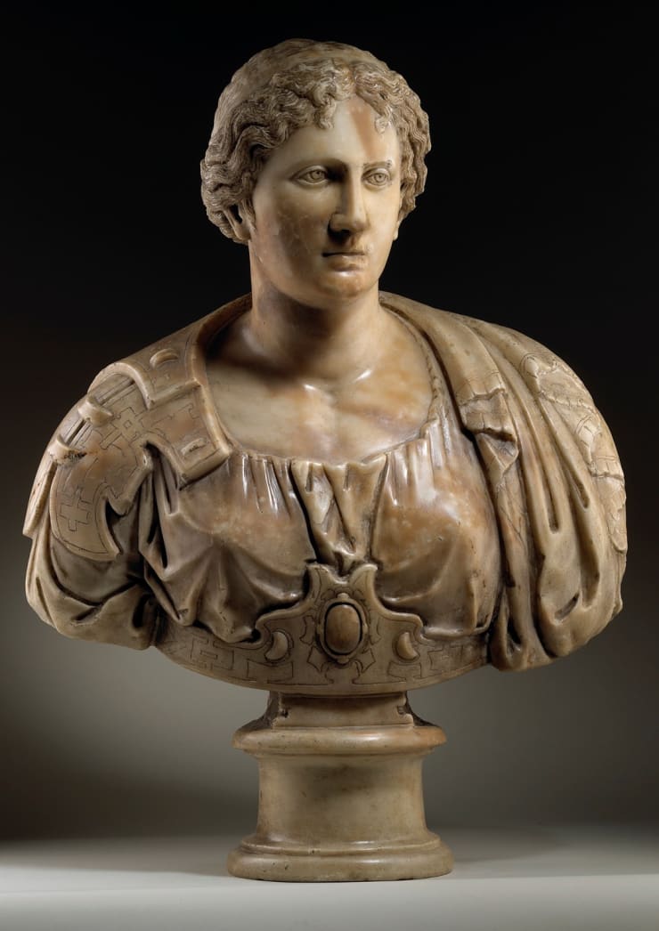 Italian, Rome, Bust of a Roman Goddess, 16th Century