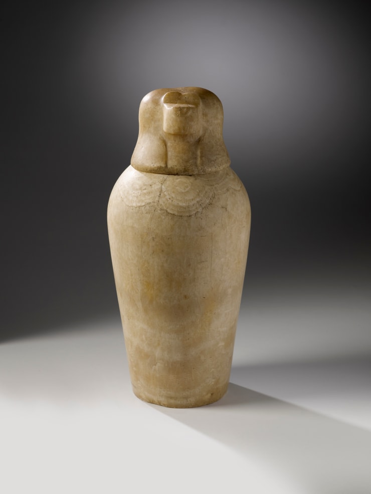 Egyptian Canope Jar of Hapi, XXVI-XXX Dyn / 664 – 332 B.C.