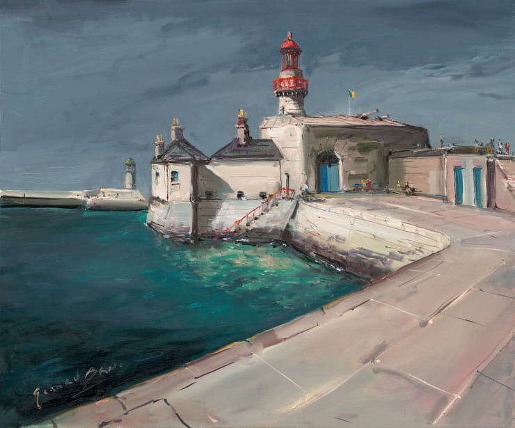 Gerard-Byrne-Winter-Light-East-Pier-Lighthouse-DunLaoghaire-art-gallery-Dublin-Ireland