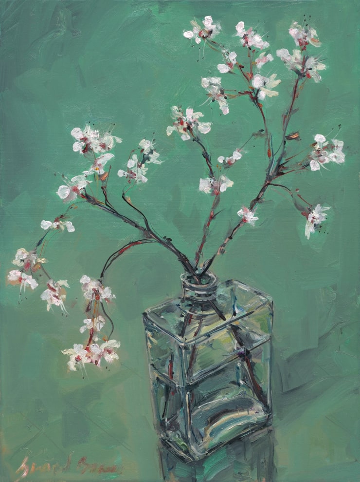 Gerard-Byrne-Winter-Cherry-Blossom-II-irish-modern-impressionism-art-gallery-Dublin-Ireland