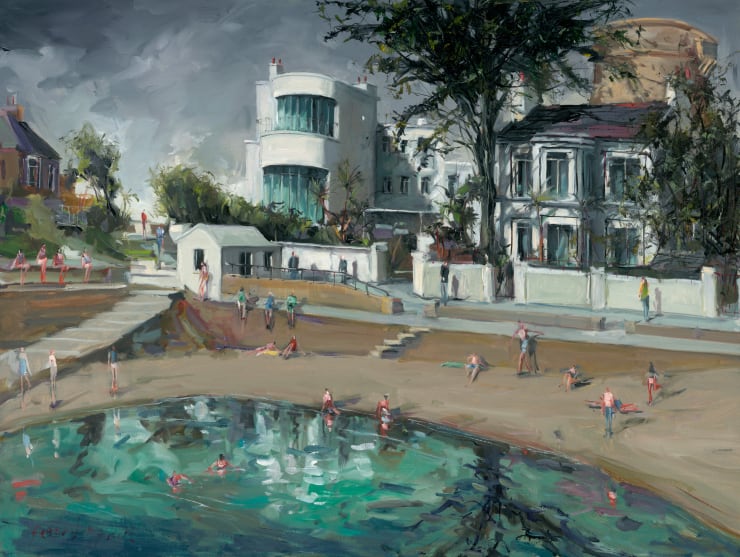 Gerard_Byrne_Caribbean_Dreams_Sandycove_II_contemporary_impressionism_fine_art_gallery_Dublin_Ireland