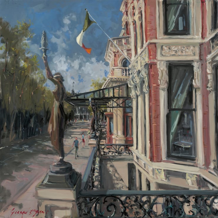 Gerard Byrne, Silent Shelbourne Hotel, 2020