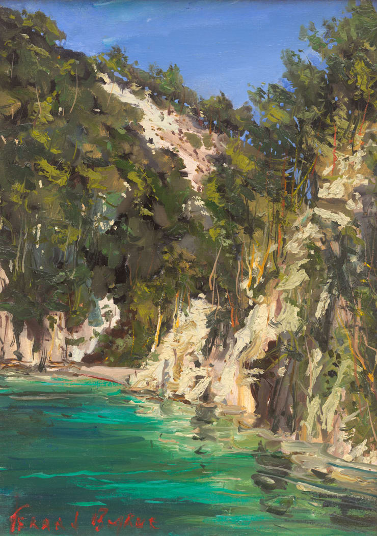 Gerard_Byrne_Bay_View_Rab_Island_Croatia_contemporary_impressionism_fine_art_gallery_Dublin_Ireland
