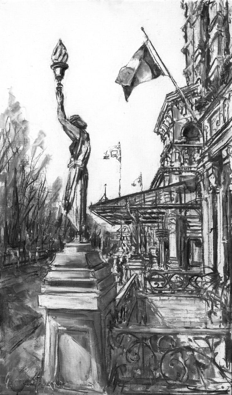 Gerard-Byrne_The-Bicentennial-Grand-Dame-of-Dublin-Shelbourne-Hotel-irish-modern-impressionist-art-gallery-dublin-ireland