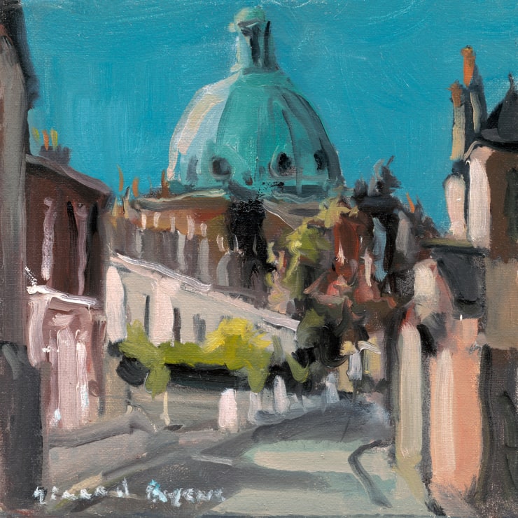 Irish contemporary figurative artist and modern impressionist painter