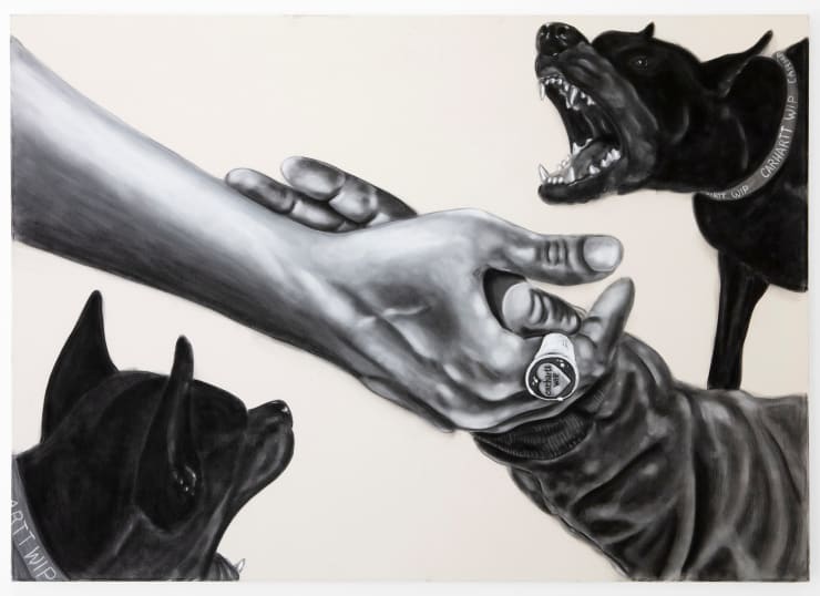 Esteban Samayoa, Two Dogs, 2023