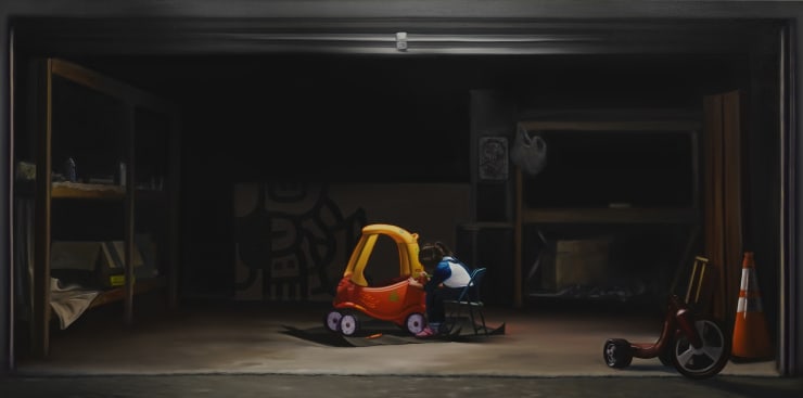 Daniel Antelo, Garage Paint, 2023