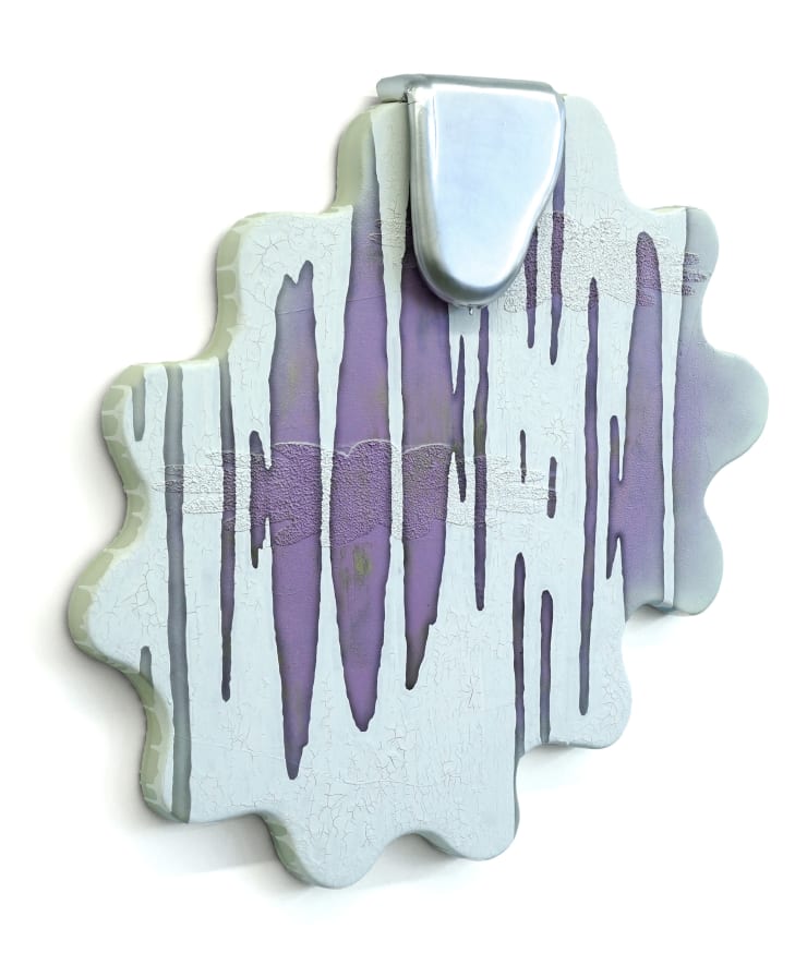 abstract wall sculpture