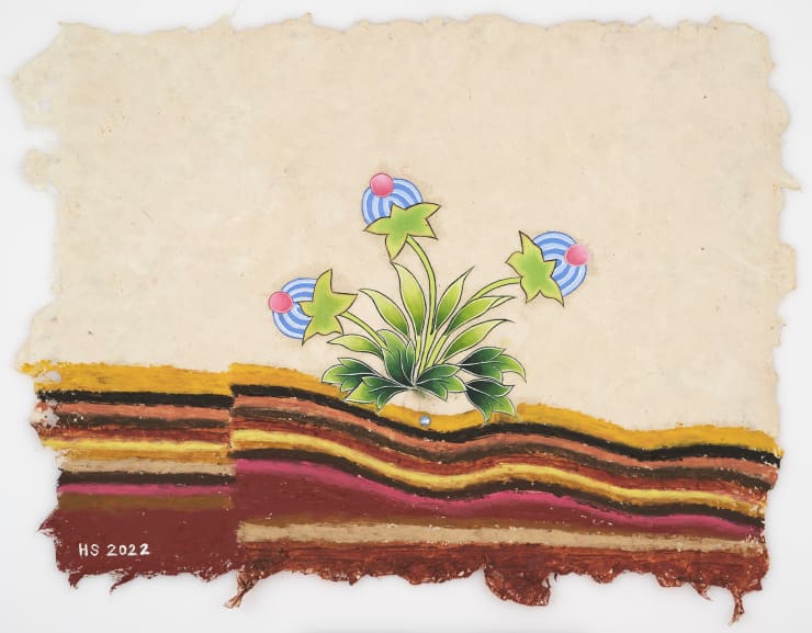 Hana Shahnavaz, A Flower for Healing: Creative Expression, 2022