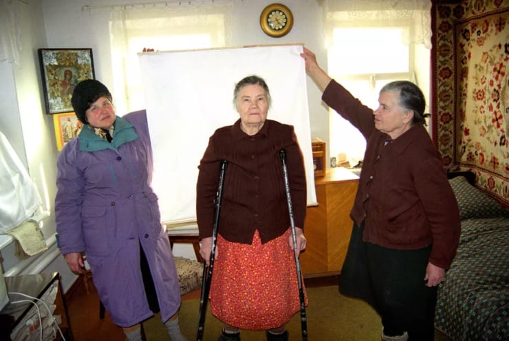 Alexander Chekmenev, Untitled #14 from the series Passport, 1994