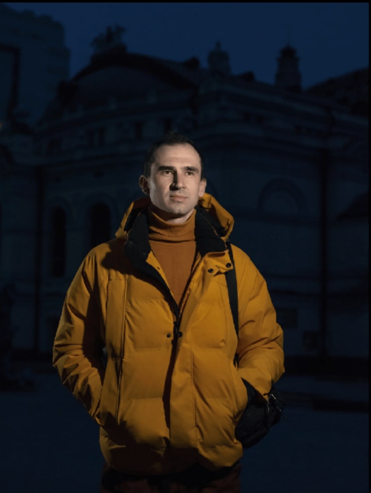 Alexander Chekmenev, BORYS YASTRUB from the series Citizens of Kyiv, 2022