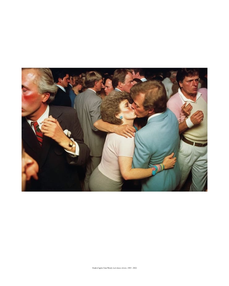 Brodbeck & de Barbuat, Etude d’après Tom Wood, Last dance slowie, 1985 - 2022